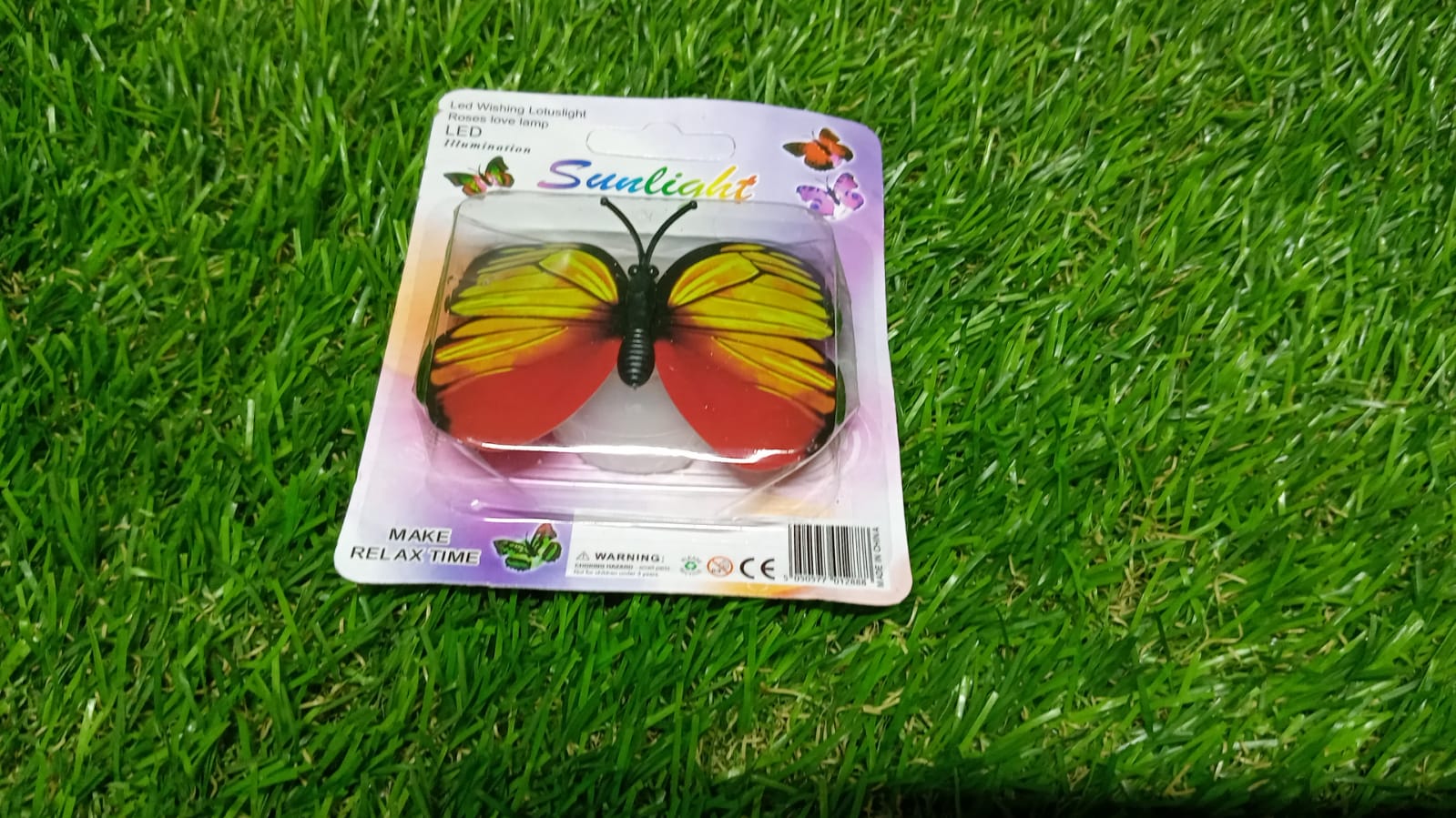6278 The Butterfly 3D Night Lamp Comes with 3D Illusion Design Suitable for Drawing Room, Lobby. DeoDap 6278 The Butterfly 3D Night Lamp Comes with 3D Illusion Design Suitable for Drawing Room, Lobby. DeoDap